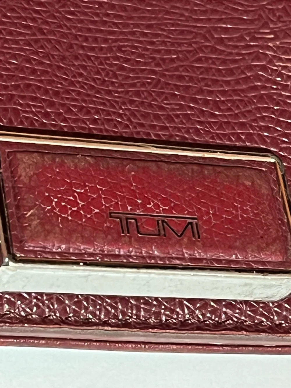 Tumi features textured